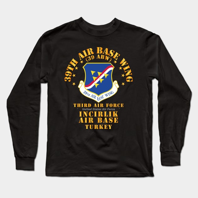 USAF - 39th Air Base Wing - Incirlik AB Long Sleeve T-Shirt by twix123844